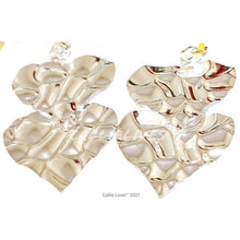 Load image into Gallery viewer, Callie Big Love Silver Metal Hammered Heart Earrings
