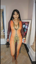Load and play video in Gallery viewer, Stasia Skewed: Polka Dot Illusion Bodycon Romper Jumpsuit
