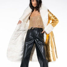 Load image into Gallery viewer, Wholesale Callie Gold Show: Oversized Fur-Lined Belted Trench 2 Pack
