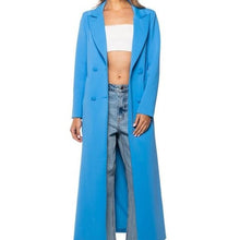 Lade das Bild in den Galerie-Viewer, Wholesale Elaine in the Rain: Scuba Turquoise Trench Coat 2 Pack Large
