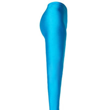 Cargar imagen en el visor de la galería, Wholesale Stasia Turquoise: Shiny Stretch Biker Pant Boot with Stiletto Heel 2 Pack 7.5 8
