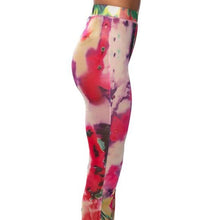 Cargar imagen en el visor de la galería, Stasia Rainbow Sherbert: Mesh Leggings XL
