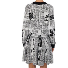 Load image into Gallery viewer, Callie Lives Elaine AKIRA Read It And Weep Knitted Mini Dress Small
