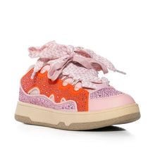 Cargar imagen en el visor de la galería, Callie Lives Stasia AZALEA WANG Pink Cinnamon Sweet Sneaker 11
