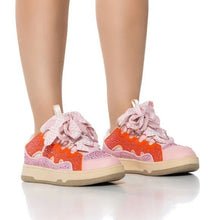 Cargar imagen en el visor de la galería, Callie Lives Stasia AZALEA WANG Pink Cinnamon Sweet Sneaker 11
