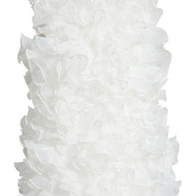 Cargar imagen en el visor de la galería, Stasia&#39;s Fool for Tulle: All White 3D Floral Mini Garden Party Dress L
