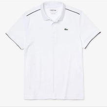 Load image into Gallery viewer, Callie Lives Mens Lacoste Sport Tennis White Polo w/ Black Contrast Piping 4XL
