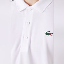 Load image into Gallery viewer, Callie Lives Mens Lacoste Sport Tennis White Polo w/ Black Contrast Piping 4XL
