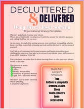 Ladda upp bild till gallerivisning, Decluttered &amp; Delivered Series: The Power of Letting Go (Digital Bundle)
