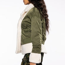 Load image into Gallery viewer, Wholesale Miz Teddy Bomber: Nylon Sherpa Blazer Jacket 2 Pack L XL
