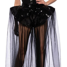 Charger l&#39;image dans la galerie, Xena Bring the Drama: Celebrity Tulle Sequin Hip Enhancing Party Shorts
