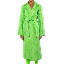 Cargar imagen en el visor de la galería, Wholesale Callie Culture Clash: Neon Tapestry Classic Brocade Trench Coat 2 Pack L XL
