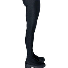 Cargar imagen en el visor de la galería, Wholesale Miz Flat Pant Boot:  Low Platform Lug Sole Shiny Stretch Biker Boots 7.5 8 8.5
