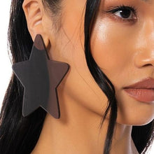 Cargar imagen en el visor de la galería, Wholesale Stasia Star Burst: Jumbo Acrylic Earrings 3Pack

