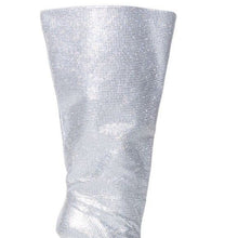 Load image into Gallery viewer, Callie Bucket of Diamonds: Silver Rhinestone Boots 7
