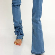 Cargar imagen en el visor de la galería, Wholesale 2 Pack: Miz Tall &amp; Skinny: Light Blue Denim Pants
