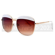 Charger l&#39;image dans la galerie, Wholesale 2 Pack: Miz Liddy: Mirror Acrylic Lid Black Frame Sunnies
