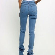 Load image into Gallery viewer, Wholesale 2 Pack: Miz Tall &amp; Skinny: Light Blue Denim Pants
