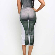 Ladda upp bild till gallerivisning, Xena See Me: Play Tricks Naked X-ray Bodycon White Tank Midi Medium Dress
