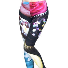 Load image into Gallery viewer, Stasia Sprinkles: Sweet Cupcake 3D Illusion Graphic Leggings
