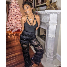 Carica l&#39;immagine nel visualizzatore di Gallery, Wholesale 2Pack: Xena Fringe Sequin: Celebration Pant Jumpsuit 1S 1L
