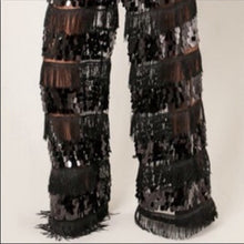 Carica l&#39;immagine nel visualizzatore di Gallery, Wholesale 2Pack: Xena Fringe Sequin: Celebration Pant Jumpsuit 1S 1L
