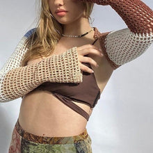 Load image into Gallery viewer, Wholesale 2 Pack: Stasia Contrast Crochet: Color Block Sleeve Sweater Shrug PINK ONE SIZE FITS S/M
