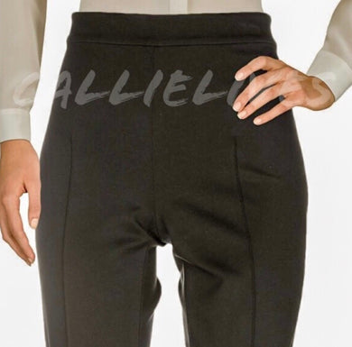 Elaine Ponte: Moschino Cheap Chic Black Work Pants, Skinny Pants & Palazzos & Other Cute Bottoms, CallieLives 