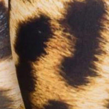 Lade das Bild in den Galerie-Viewer, Miz Plus: Panther Fur Skin Animal Print 3D illusion Leggings XL
