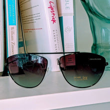 Load image into Gallery viewer, Callie Ombré Black Purple Minty Aviator Sunglasses, Accessories, CallieLives 
