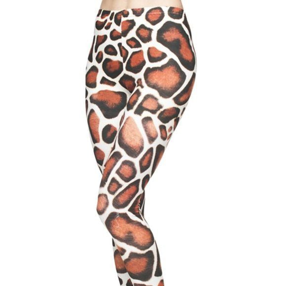 Wholesale 3 Pack: Miz Plus: Baby Giraffe Fur 3D illusion Graphic Leggings XL