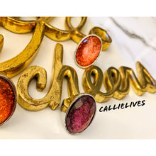 Load image into Gallery viewer, Callie Gemstone: Artsy Vintage Style Bling Ring, Jewelry, CallieLives 

