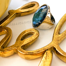 Load image into Gallery viewer, Callie Gemstone: Artsy Vintage Style Bling Ring, Jewelry, CallieLives 
