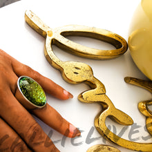 Load image into Gallery viewer, Callie Gemstone: Artsy Vintage Style Bling Ring, Jewelry, CallieLives 
