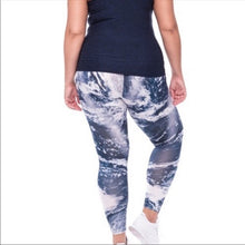 Load image into Gallery viewer, Wholesale Plus: Stasia: My World Oceanic Graphic leggings XL, Wholesale, CallieLives 
