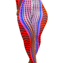 Carica l&#39;immagine nel visualizzatore di Gallery, Wholesale 2 Pack: Stasia Fiesta: Geometric Illusion Bodycon Romper Jumpsuit
