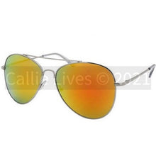 Lade das Bild in den Galerie-Viewer, Wholesale 3PK: Miz Mirror Aviator: Iridescent Lens Sunglasses
