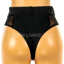 Ladda upp bild till gallerivisning, Wholesale 3 Pack: Miz Mesh Side Chic: Minimal Coverage Bikini Bottom
