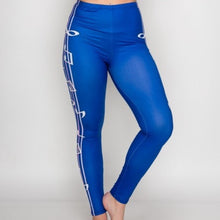 Load image into Gallery viewer, Wholesale Plus: Stasia Blue Notes: Music Graphic leggings 1X, Leggings &amp; Joggers, CallieLives 
