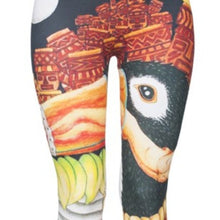 Load image into Gallery viewer, Callie Toucan: Native Islander Statue 3D Leggings, Leggings &amp; Joggers, CallieLives 
