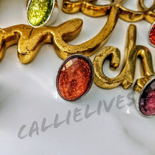 Load image into Gallery viewer, Callie Gemstone: Artsy Vintage Style Bling Ring, Jewelry, CallieLives 

