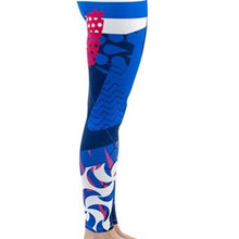 Load image into Gallery viewer, Callie Symmetric Windmill Star 3D Graphic Leggings M
