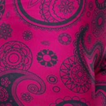 Cargar imagen en el visor de la galería, Wholesale 3 Pack: Stasia Paisley Pink: Fuchsia Magenta Bandana 3D Printed Leggings

