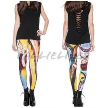 Load image into Gallery viewer, Wholesale 4 Pack: Stasia Painted: Dripping Wet 3D graphic leggings
